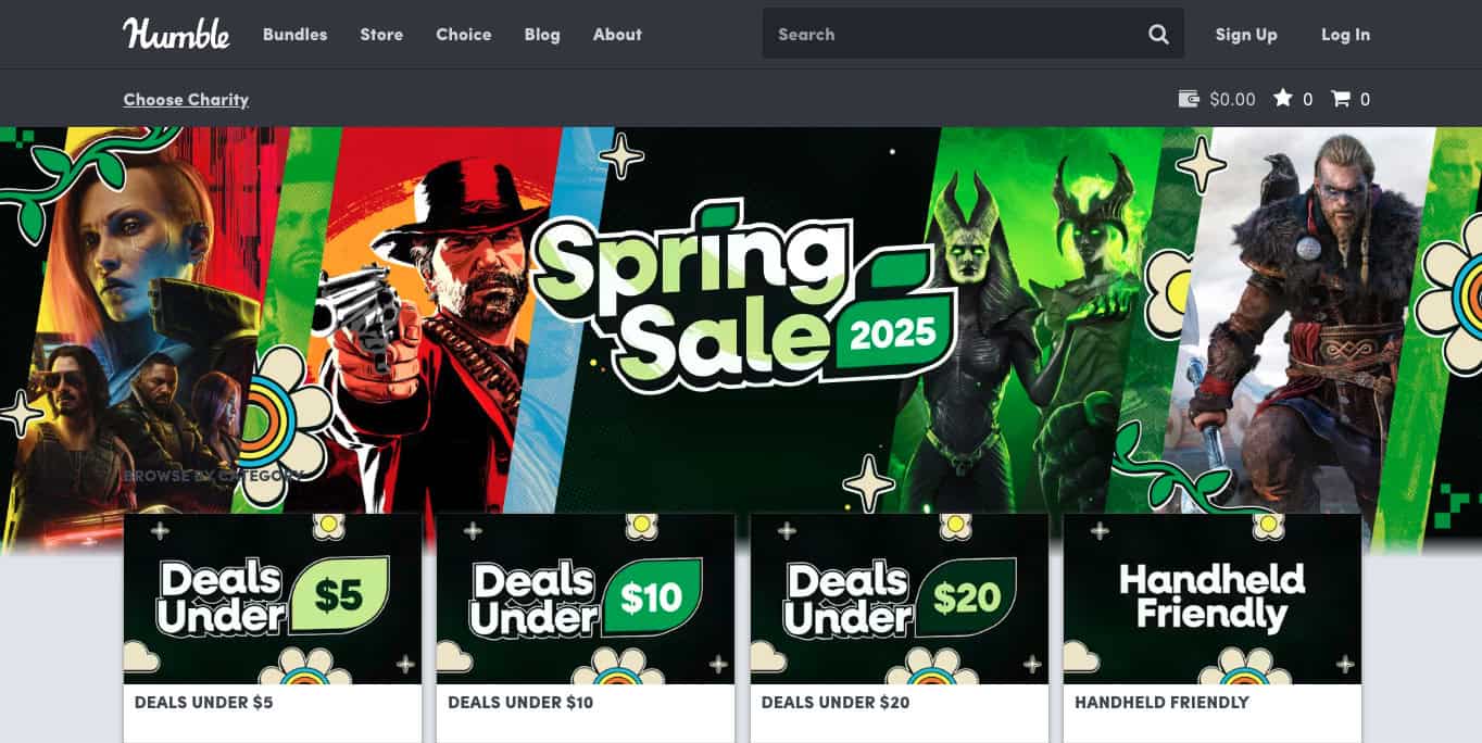20 Essential Games You Should Pick Up During the Humble Store Spring Sale 2025